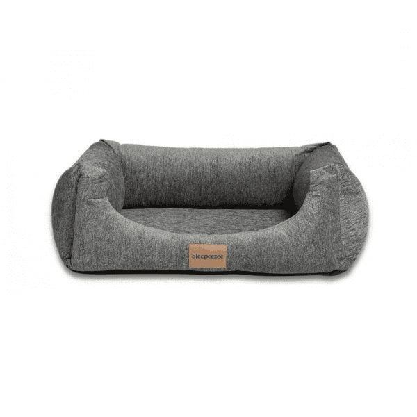 Sleepeezee dog basket bed pewter